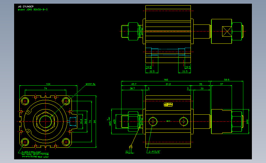 气立可CHELIC气动元件2D-JDAD80x30-B-S
