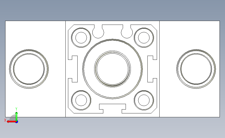 气立可CHELIC气动元件3D-JCB20x10-S 背面视图