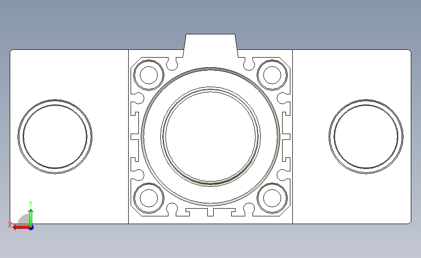 气立可CHELIC气动元件3D-JCB50x115-S 背面视图