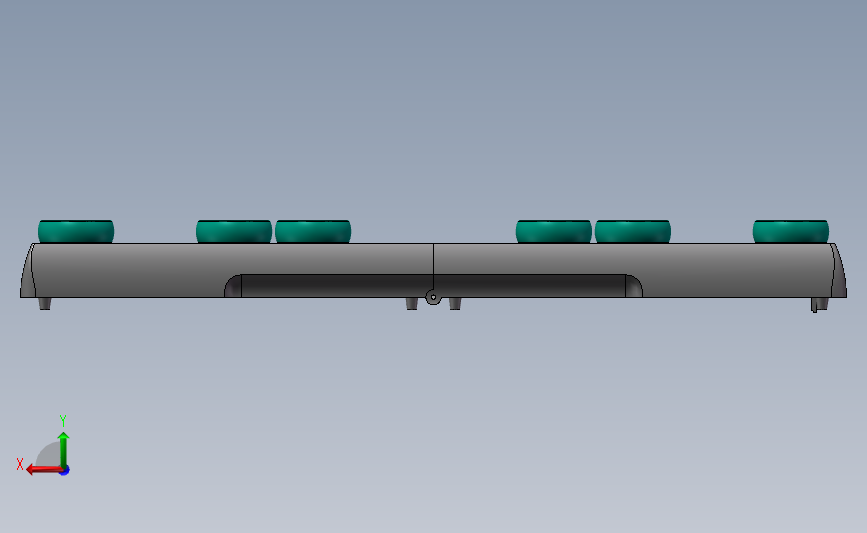 中国象棋(可折叠棋盘) 背面视图