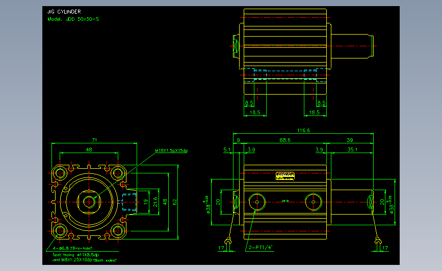 气立可CHELIC气动元件2D-JDD50x30-S