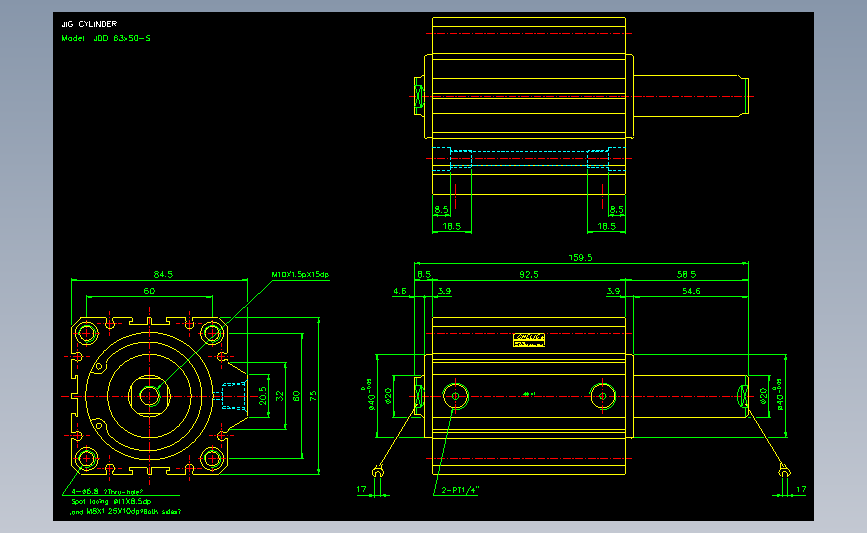 气立可CHELIC气动元件2D-JDD63x50-S