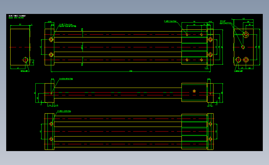 气立可CHELIC气动元件2D-MRU25x350