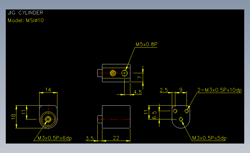 气立可CHELIC气动元件2D-MSI10x5