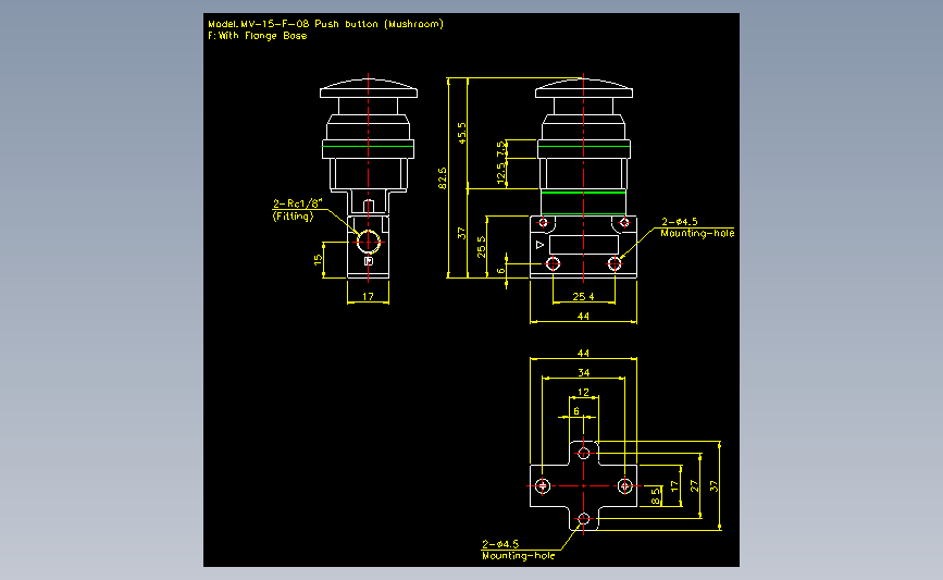 气立可CHELIC气动元件2D-MV-15-F-08