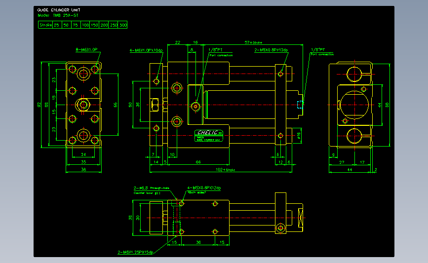 TMB(U)系列SMC气缸