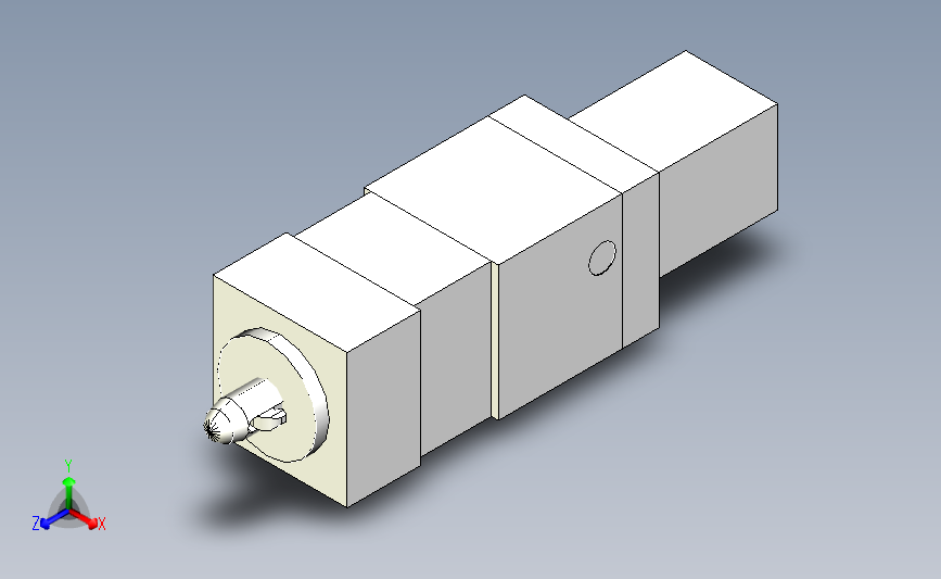 SZ 50 UZ系列德克斯常用气缸数模