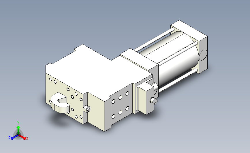 气立可CHELIC气动元件2D-PRU40x800_AutoCAD 2000_模型图纸下载 – 懒石网