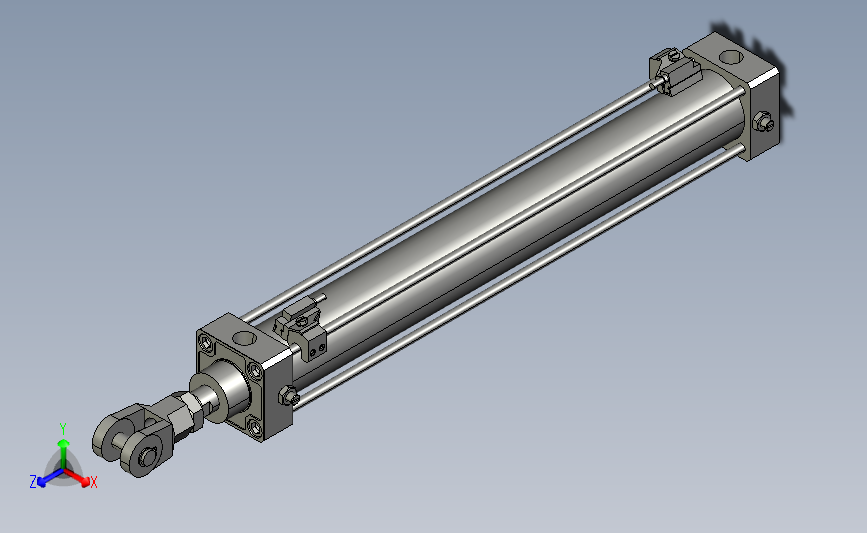 CKD 数模SCA2-00-50B-400-T2YD-D-Y_STEP_模型图纸下载 – 懒石网