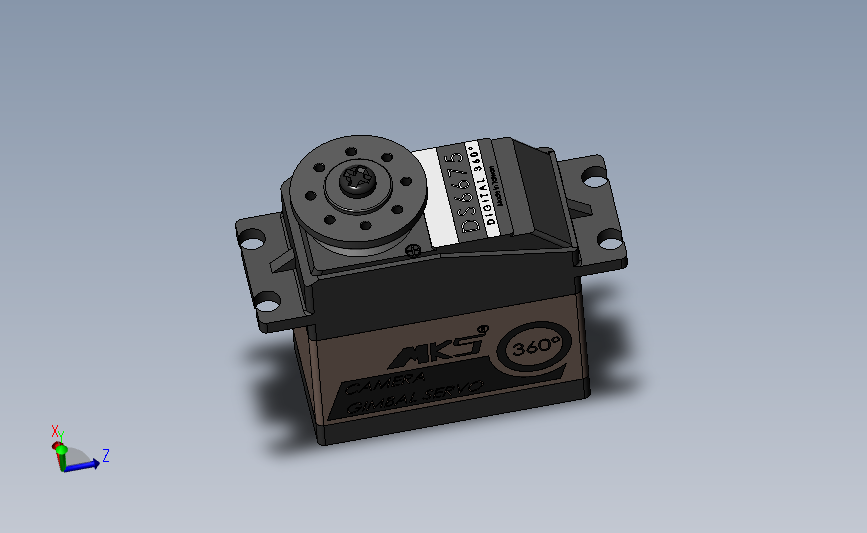 舵机模型 MKS 360°