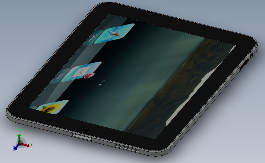 iPad(苹果平板电脑) 主视图