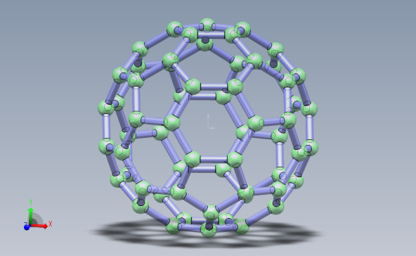 01月14日：C60分子结构
