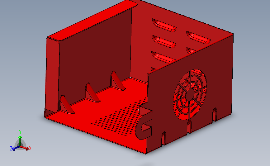 4月20日：钣金箱 2019版 Solidworks 2019 模型图纸下载 懒石网