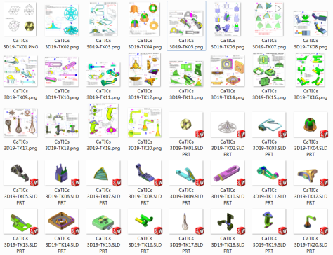 3月21日：SolidWorks第19届练习题、鼠标和鼠标.rar
