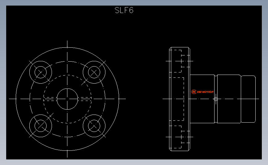 滚珠花键SLF6.dxf
