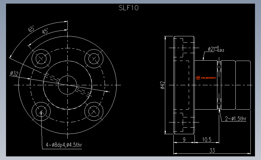 滚珠花键SLF10.dwg