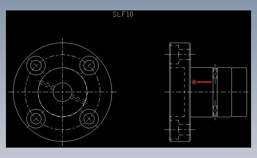 滚珠花键SLF10.dxf