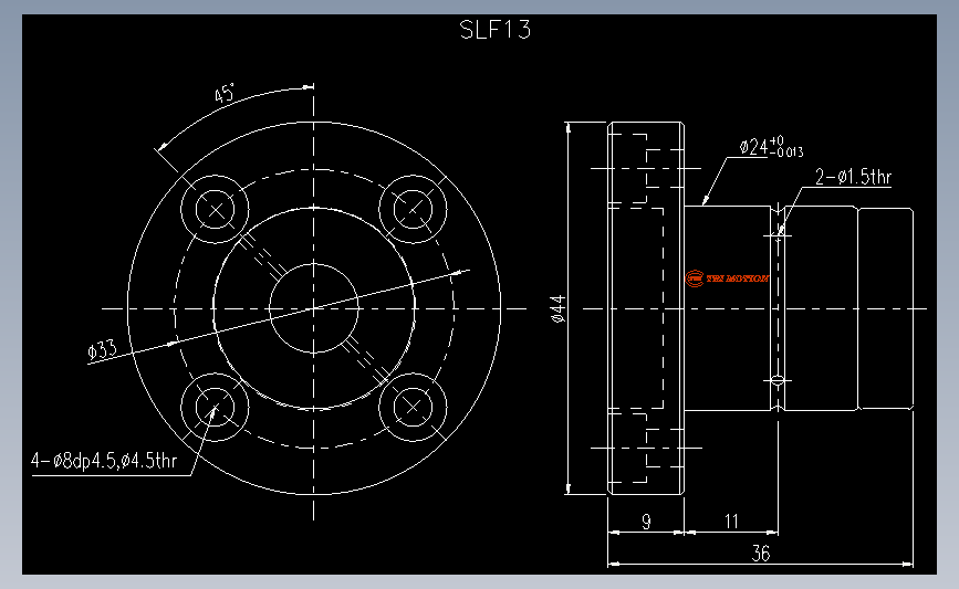 滚珠花键SLF13.dwg