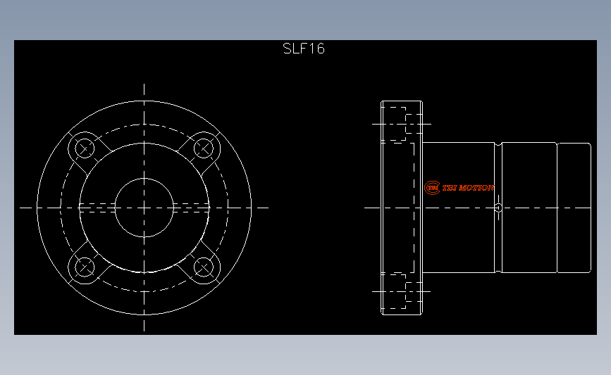 滚珠花键SLF16.dxf