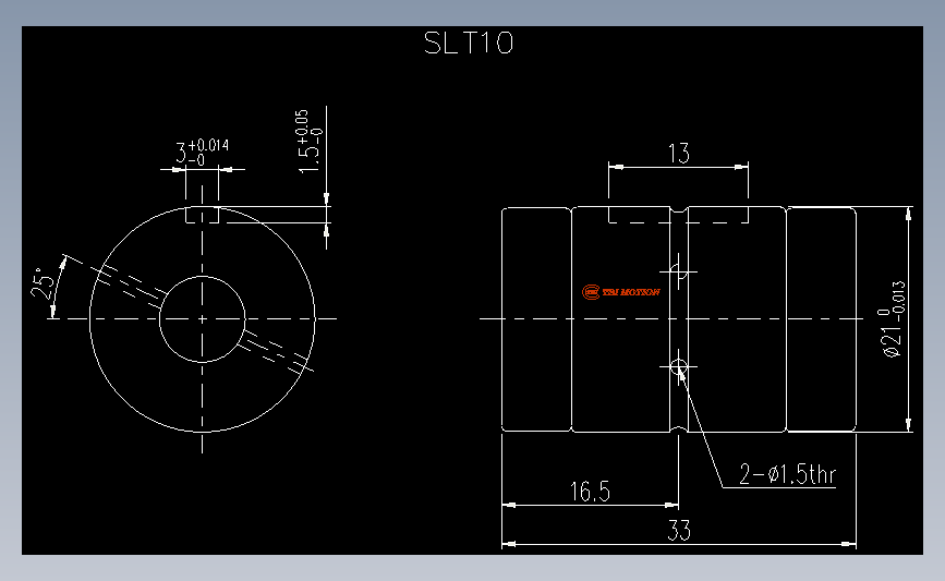 滚珠花键SLT10.dwg