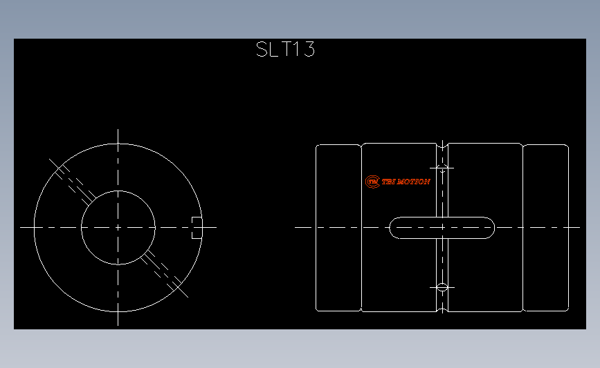 滚珠花键SLT13.dxf