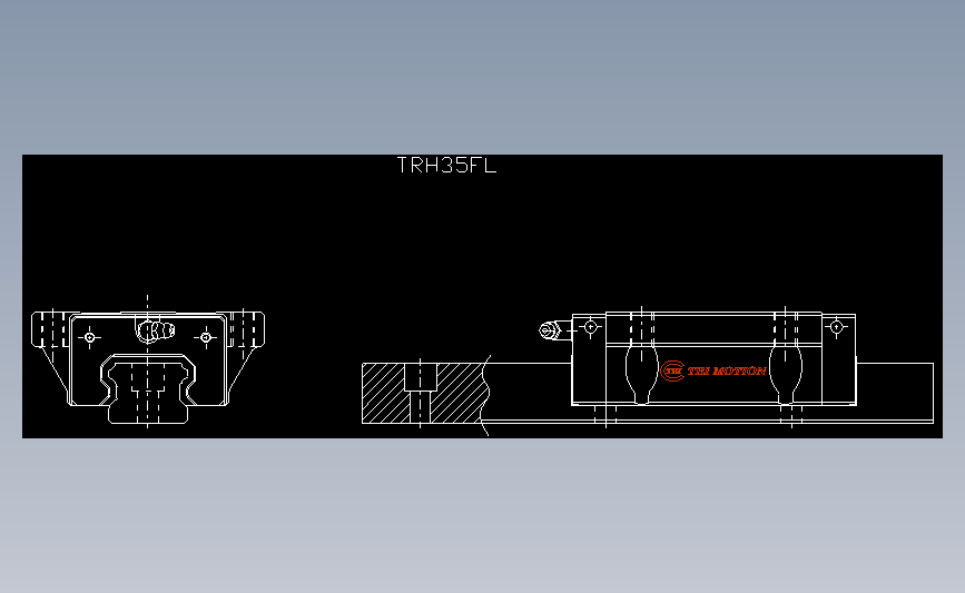 直线导轨TRH35FL.dxf