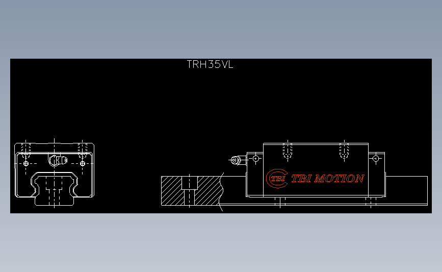 直线导轨TRH35VL.dxf