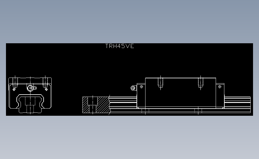 直线导轨TRH45VE.dxf