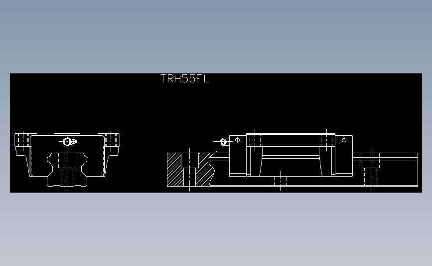 直线导轨TRH55FL.dxf
