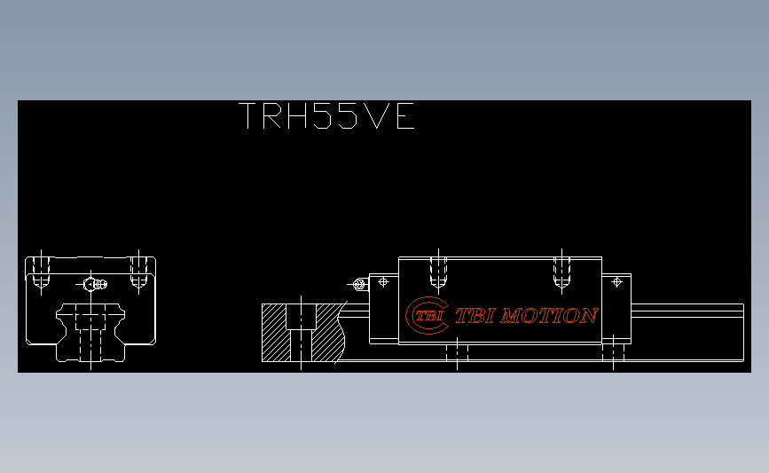 直线导轨TRH55VE.dxf
