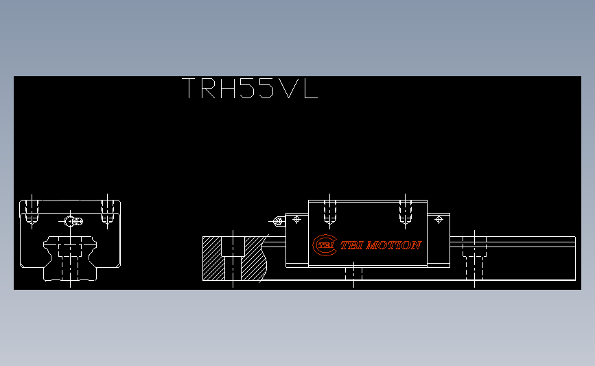 直线导轨TRH55VL.dxf
