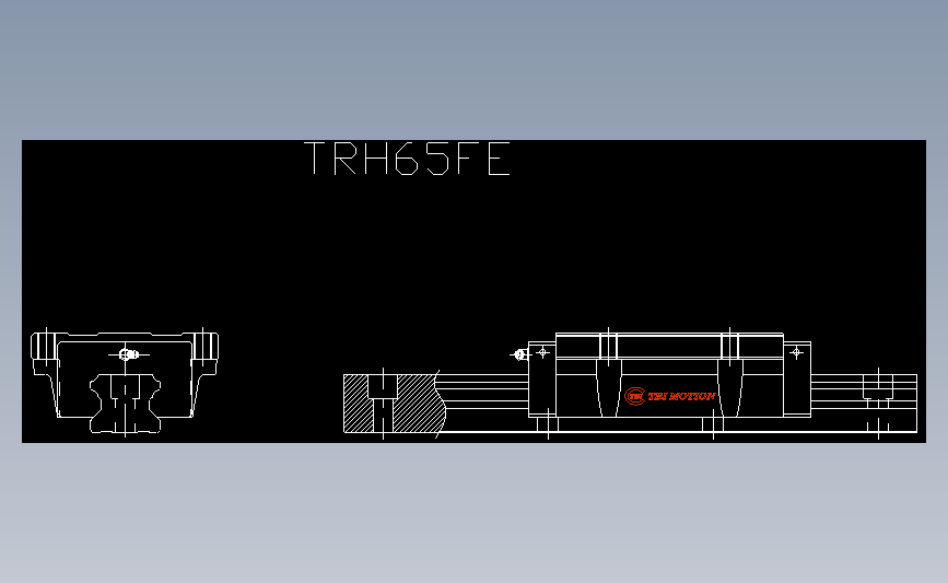直线导轨TRH65FE.dxf