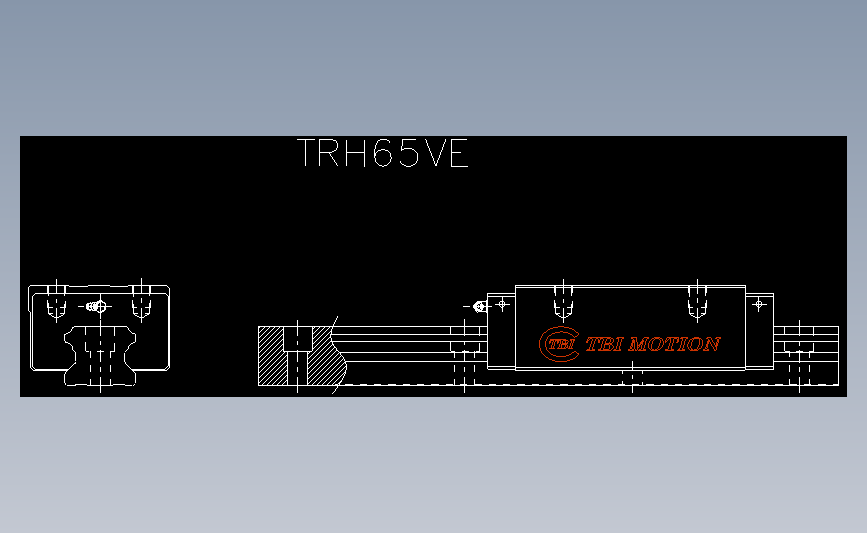 直线导轨TRH65VE.dxf