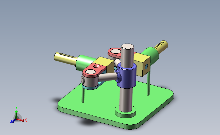 直角耦合器 2019版 Solidworks 2019 模型图纸下载 懒石网