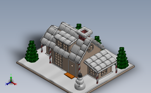 SW12圣诞小屋