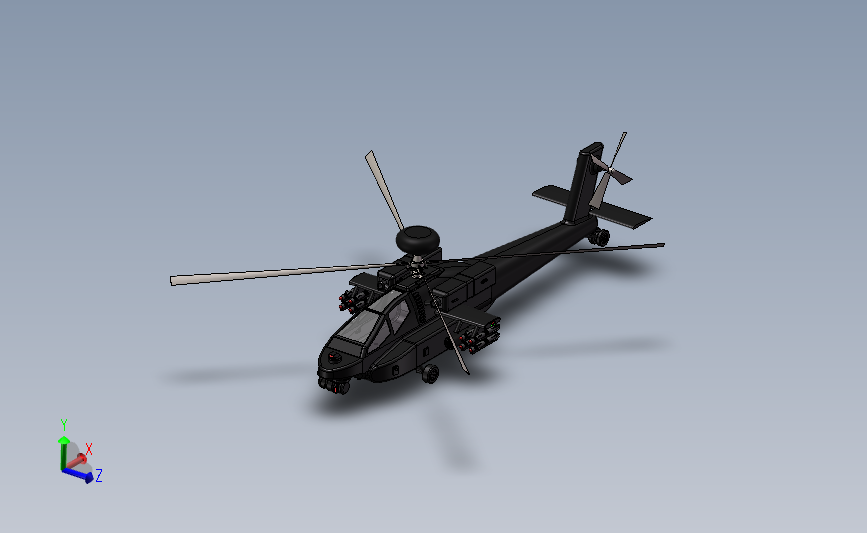 AH-64 长弓阿帕奇直升机