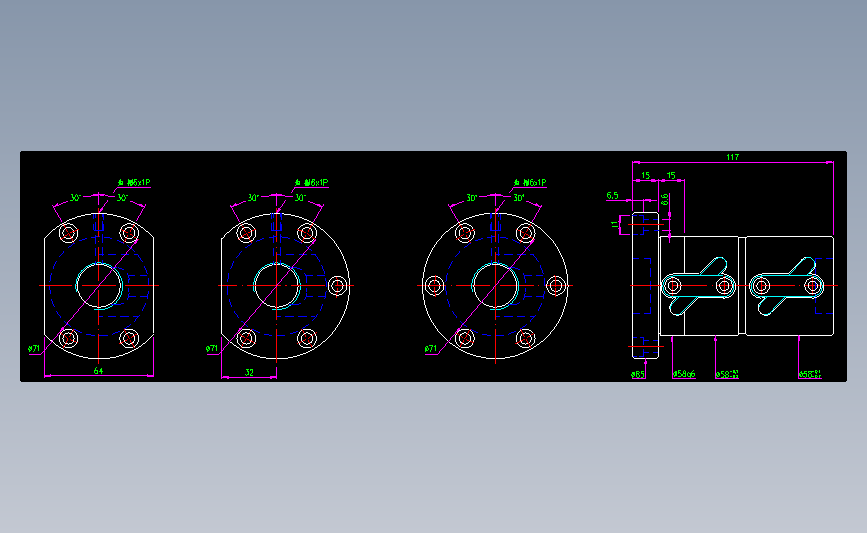 银泰滚珠丝杆FDWC02510B1-D