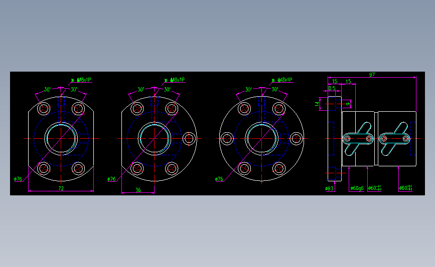 银泰滚珠丝杆FDWC02808B1-D
