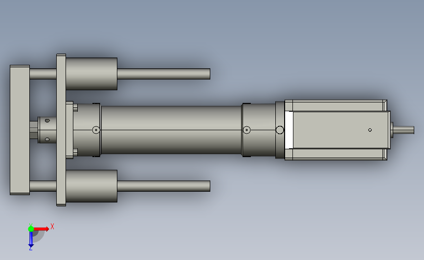 IAI艾卫艾电缸ERC2-RGD7C-I-PM-4-100 俯视图