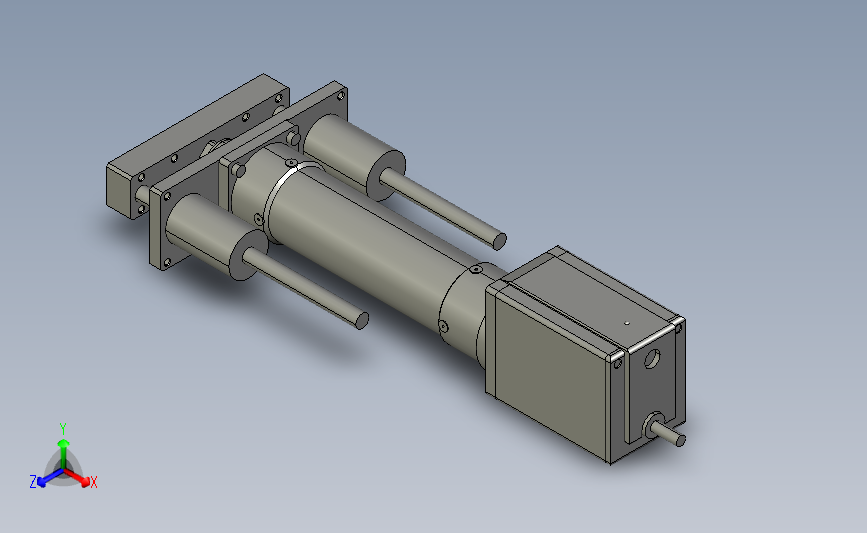 IAI艾卫艾电缸ERC2-RGD7C-I-PM-4-100 主视图