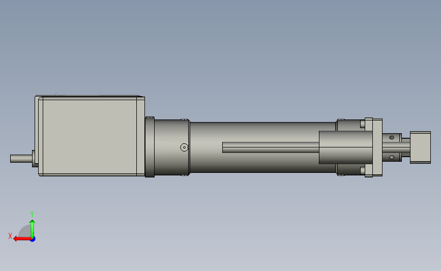 IAI艾卫艾电缸ERC2-RGD7C-I-PM-4-100 背面视图
