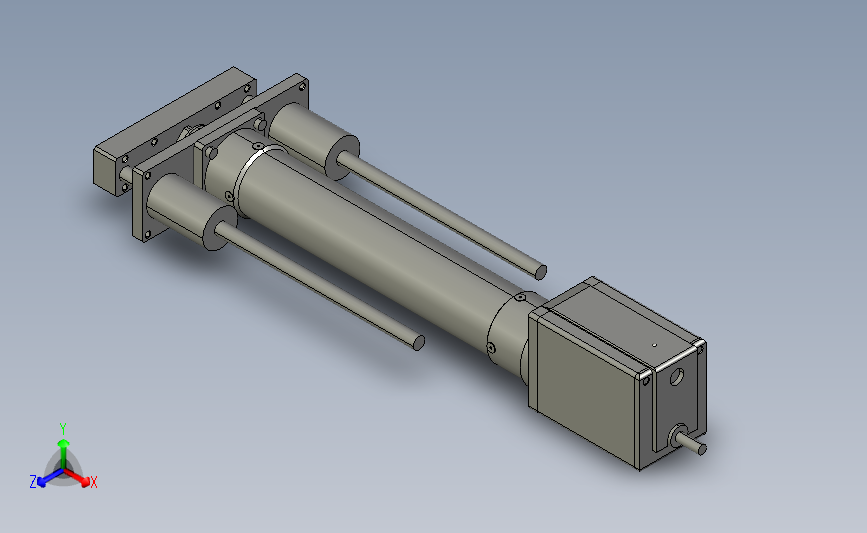 IAI艾卫艾电缸ERC2-RGD7C-I-PM-4-200 主视图