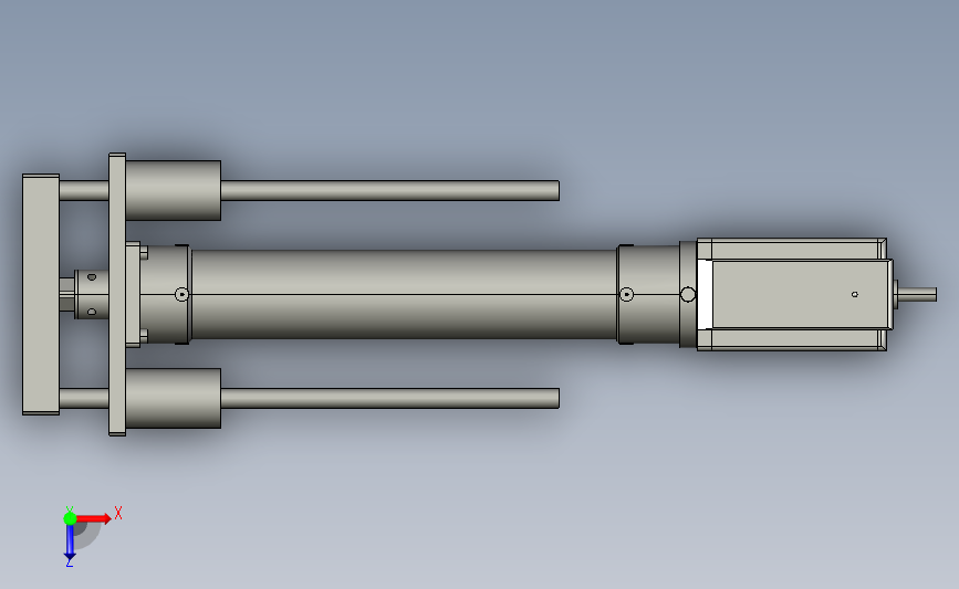 IAI艾卫艾电缸ERC2-RGD7C-I-PM-4-200 俯视图