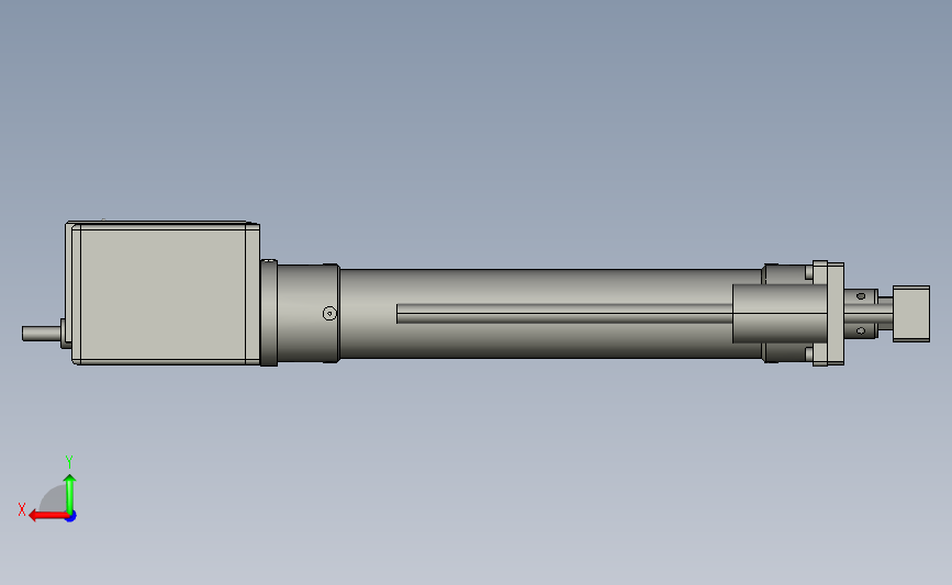 IAI艾卫艾电缸ERC2-RGD7C-I-PM-4-200 背面视图