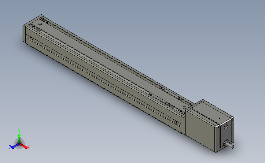 IAI艾卫艾电缸ERC2-SA7C-I-PM-4-400 主视图
