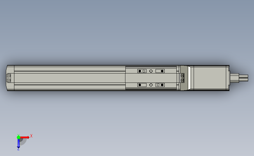 IAI艾卫艾电缸RCP2-SA6C-I-42P-12-250 俯视图