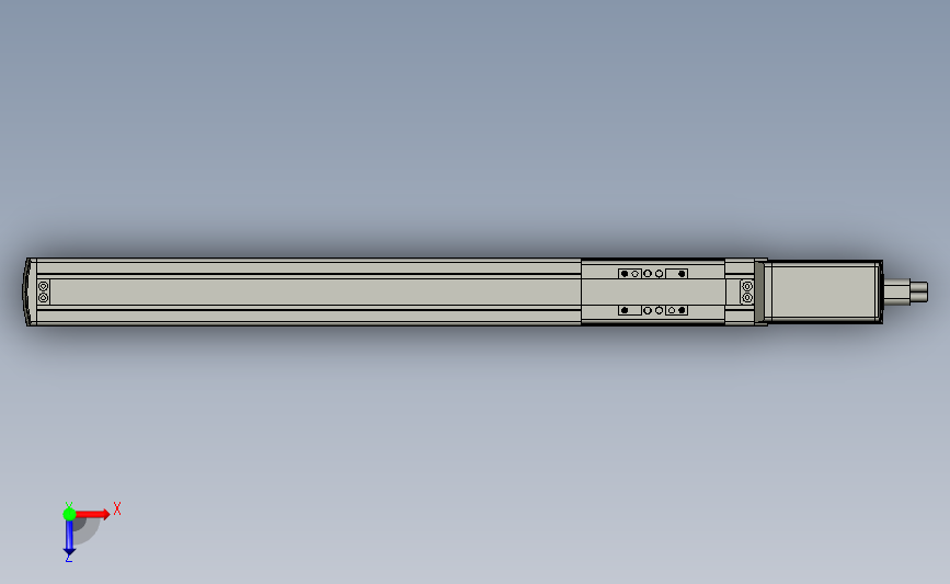 IAI艾卫艾电缸RCP2-SS7C-I-42P-3-450 俯视图