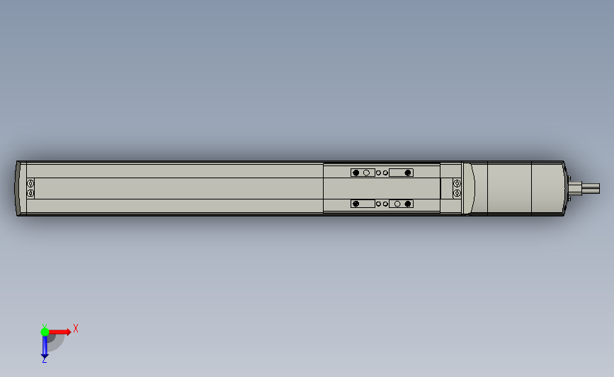IAI艾卫艾电缸RCS2-SS8C-I-100-20-400 俯视图