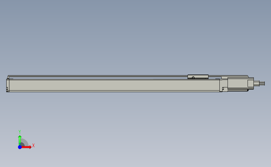 IAI艾卫艾电缸RCS3-SA8C-I-100-30-650 正面视图