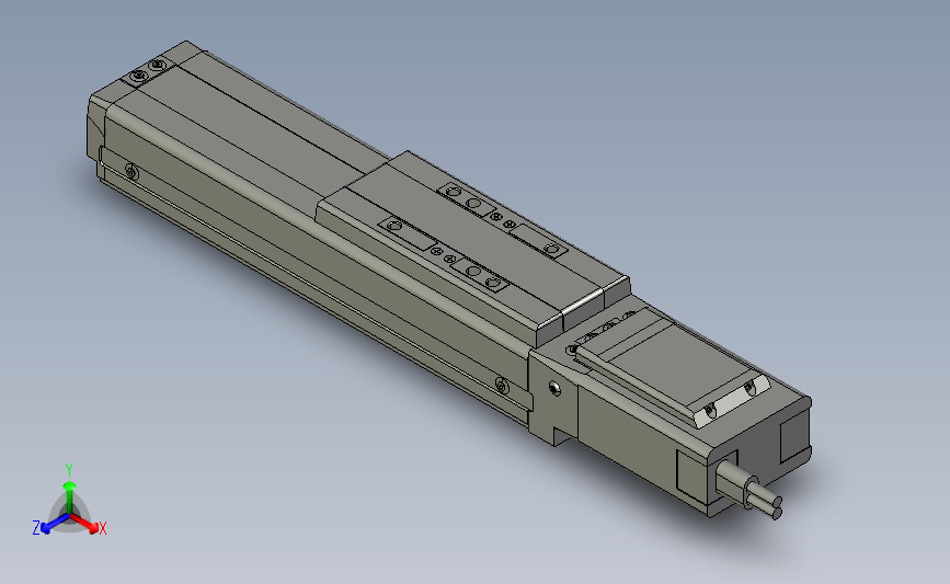 IAI艾卫艾电缸RCS3-SS8C-I-100-30-150 主视图